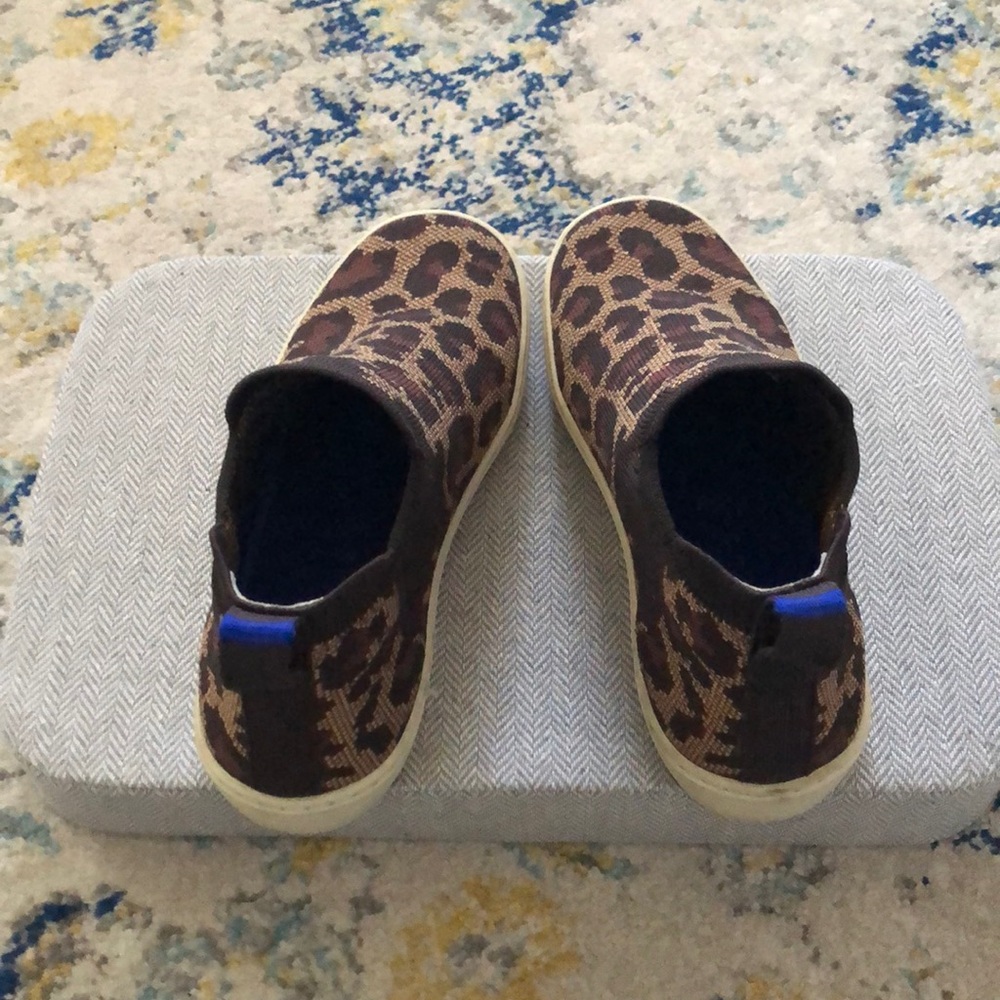 Rothy’s Chelsea boot, cheetah print, size 7.5